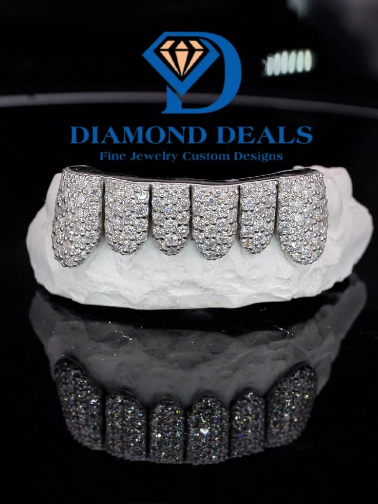 6 Bottom Honeycomb Setting Grillz