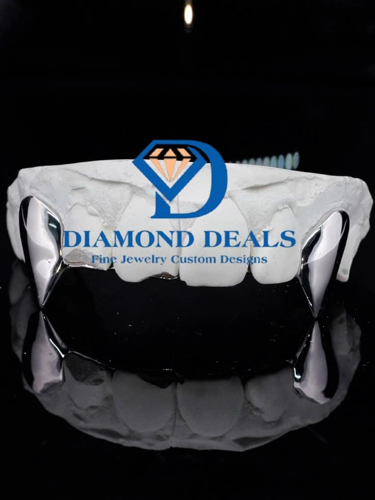 2 Fang Top Solid Grillz